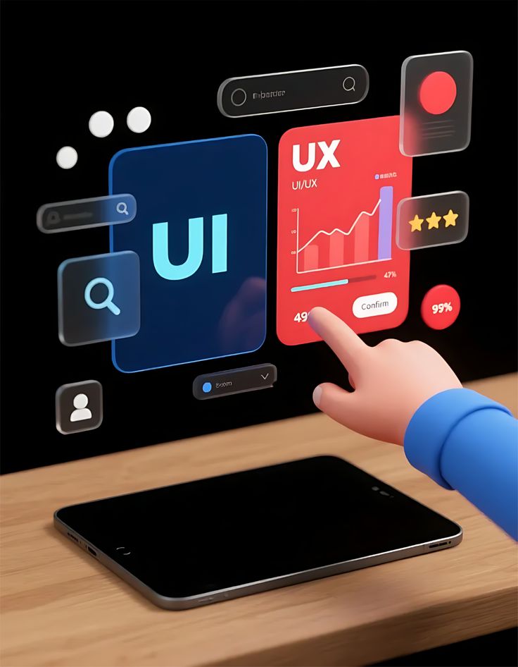 UI and UX design